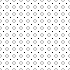 Black and White Seamless Ethnic Pattern. Tribal