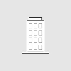 Building icon vector