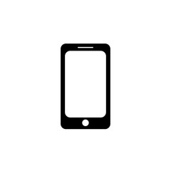 Cell phone icon vector