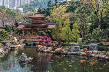 Fototapeta na wymiar Nan Lian Garden, Hong Kong