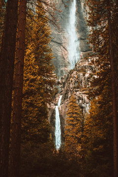 Double Waterfall Autumn