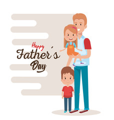 happy fathers day characters