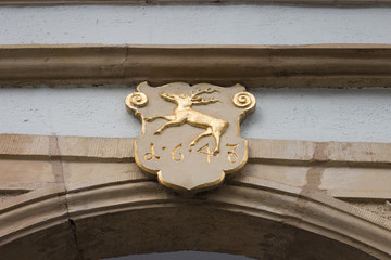 historical facades in south germany