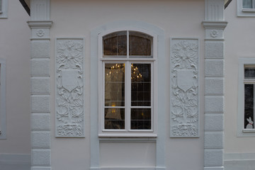 historical facades in south germany