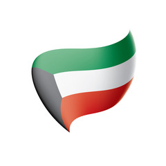 Kuwait flag, vector illustration