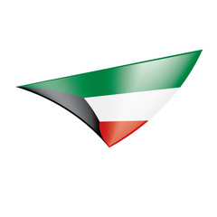 Kuwait flag, vector illustration