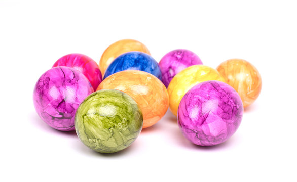 Painted eggs, easter