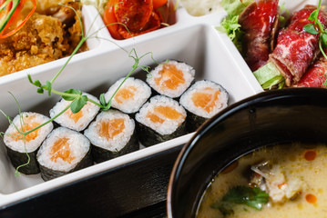 lunch in a bento box