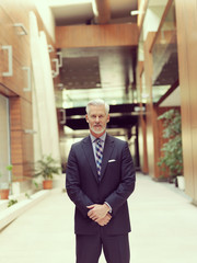 senior business man portrait
