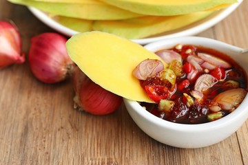 Mango and sweet fish sauce © oilslo