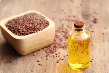 Flax seed with oil