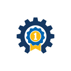 Obraz premium Best Gear Logo Icon Design