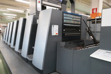 Industrial printer offset