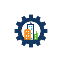 City Gear Logo Icon Design