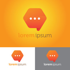 Hexa Chat Logo for Application