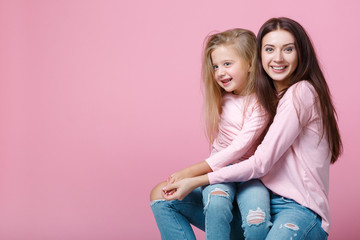 mother and daughter together