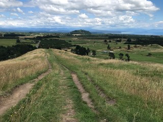 Naklejka premium Vista of Taupo surrounds