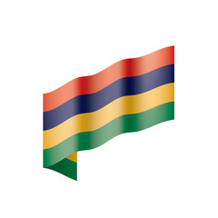 Mauritius flag, vector illustration