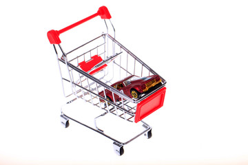 Car shopping, The car model in the shopping cart