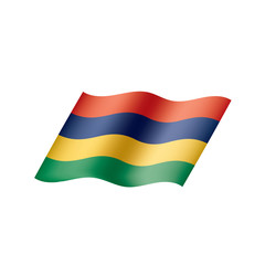 Mauritius flag, vector illustration