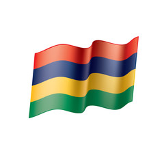Mauritius flag, vector illustration