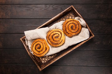 Traditional cinnamon rolls