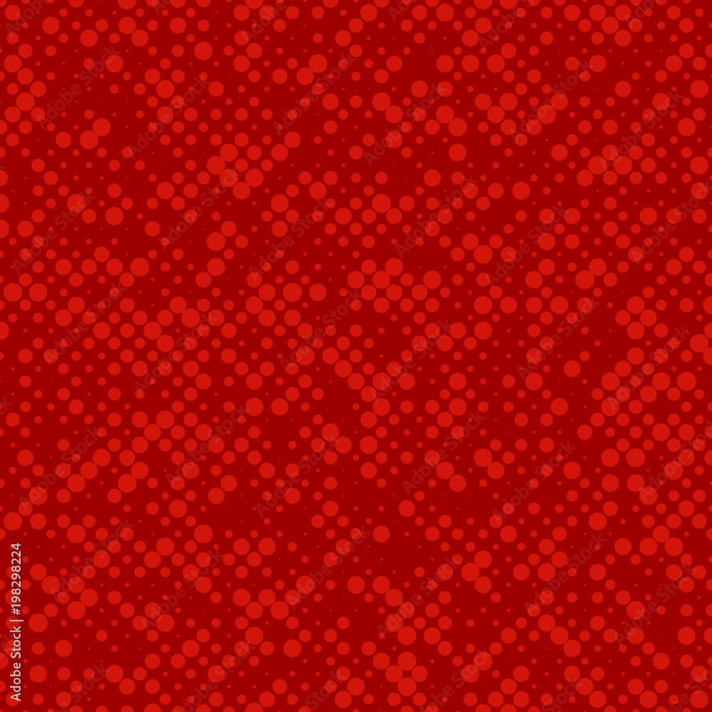 Poster halftone circle pattern background template - abstract vector graphic