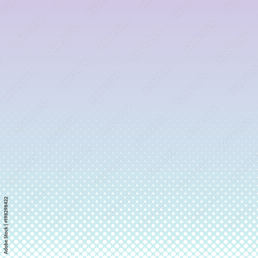 Poster halftone circle pattern background - gradient vector graphic design with circles in varying sizes