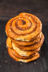 Fototapeta premium Traditional cinnamon rolls