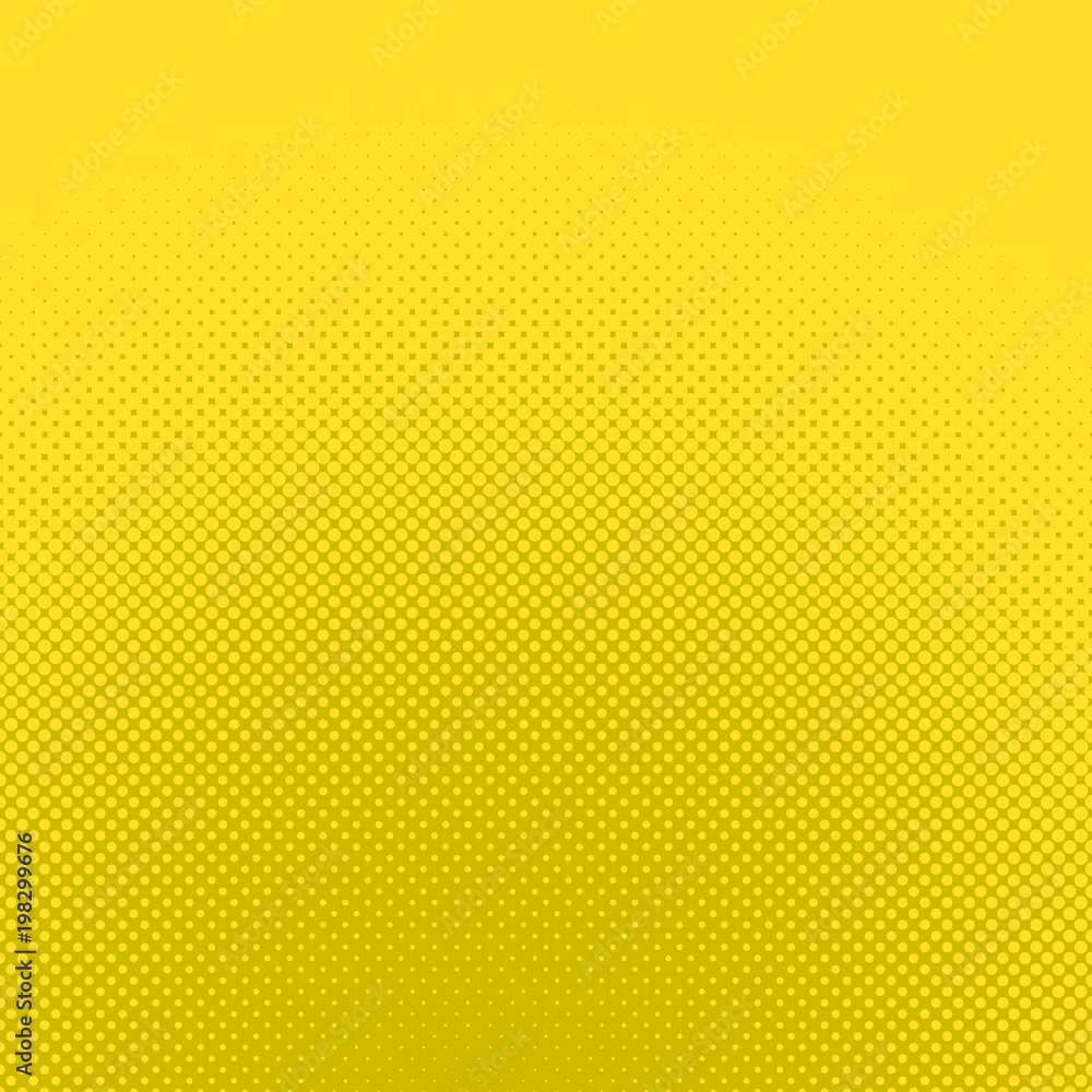 Poster halftone circle background pattern template - abstract vector graphic
