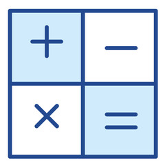 Obraz premium Taschenrechner Vector Icon