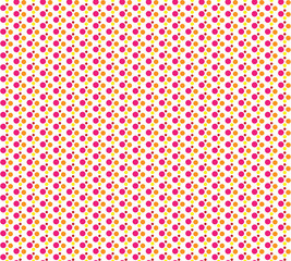 Geometric seamless pattern of multicolored circles. Can be used these patterns as banners, business cards, festive decorations, greeting cards and for your ideas.