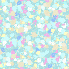 Seamless repeating floral pattern