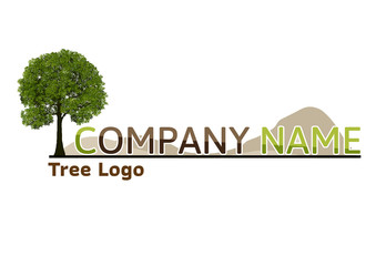 Obraz premium Abstract Tree Logo Design Vector. 