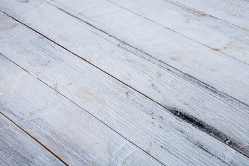 White wooden texture. Wood white texture. Background old panels. Retro wooden table. Rustic background. Vintage colored surface.