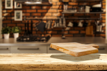 kitchen desk space 