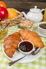 Appetizing Continental Breakfast