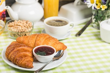 Appetizing Continental Breakfast