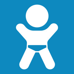 WC & Toiletten Icon - Baby