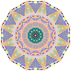 Mandala Lace Pattern, Oriental