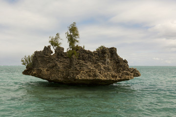 Naklejka premium islet in the sea