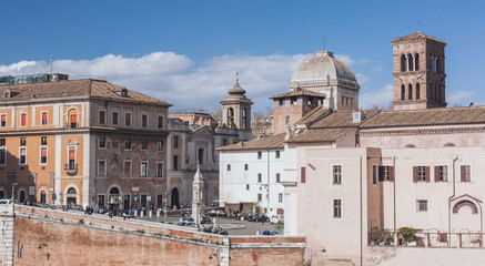 Fototapeta premium Isola Tiberina, Rome