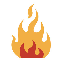 Warnhinweise Icon - Brandgefahr