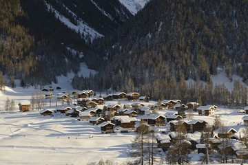 Reckingen, Valais, Suisse, Vallée de Conches
