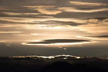 Sonnenaufgang im Wallis