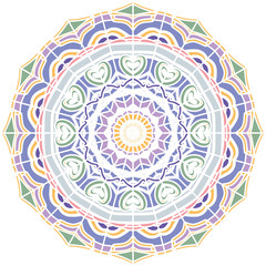 Mandala Lace Pattern, Oriental