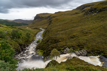 Ardessie Waterfall Cascades