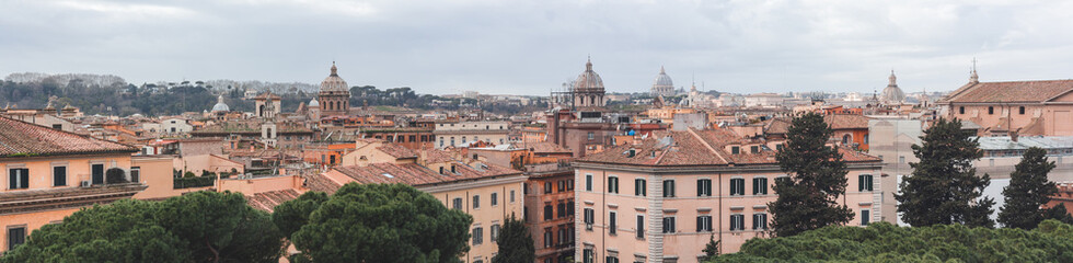 Obraz premium Panoramic view of Rome