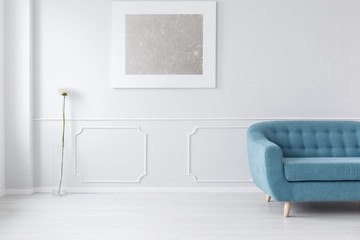 White lobby interior