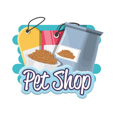 pet shop accessories icons